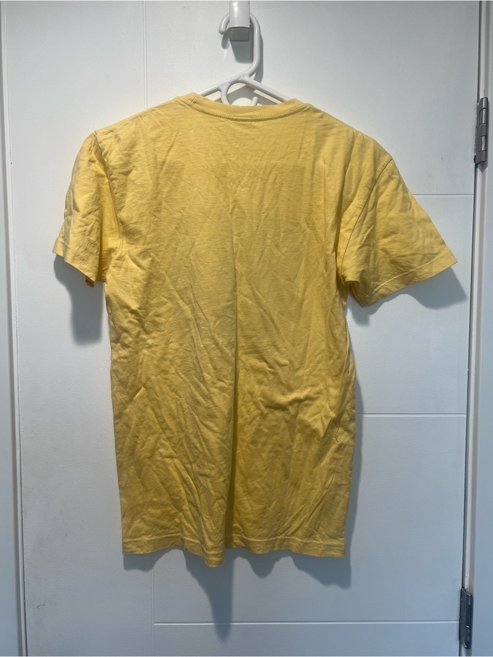 Next Level Apparel Yellow Short-Sleeve 'Catachronic Emporium' Graphic Tee - Picture 4 of 4